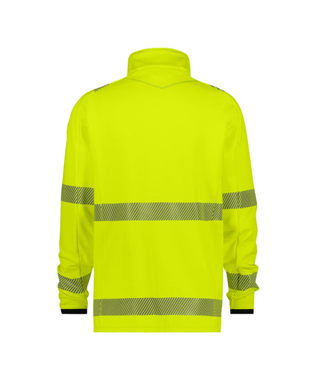 High-Visibility Midlayerjacket Camden - Fluogeel/Cementgrijs