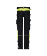 Werkbroek Canton Dames - Zwart/Fluogeel
