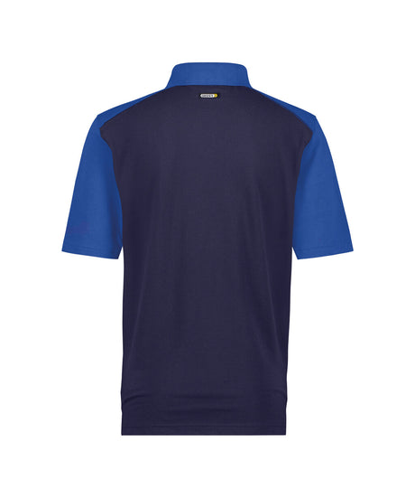 Poloshirt Cesar - Marineblauw/Korenblauw