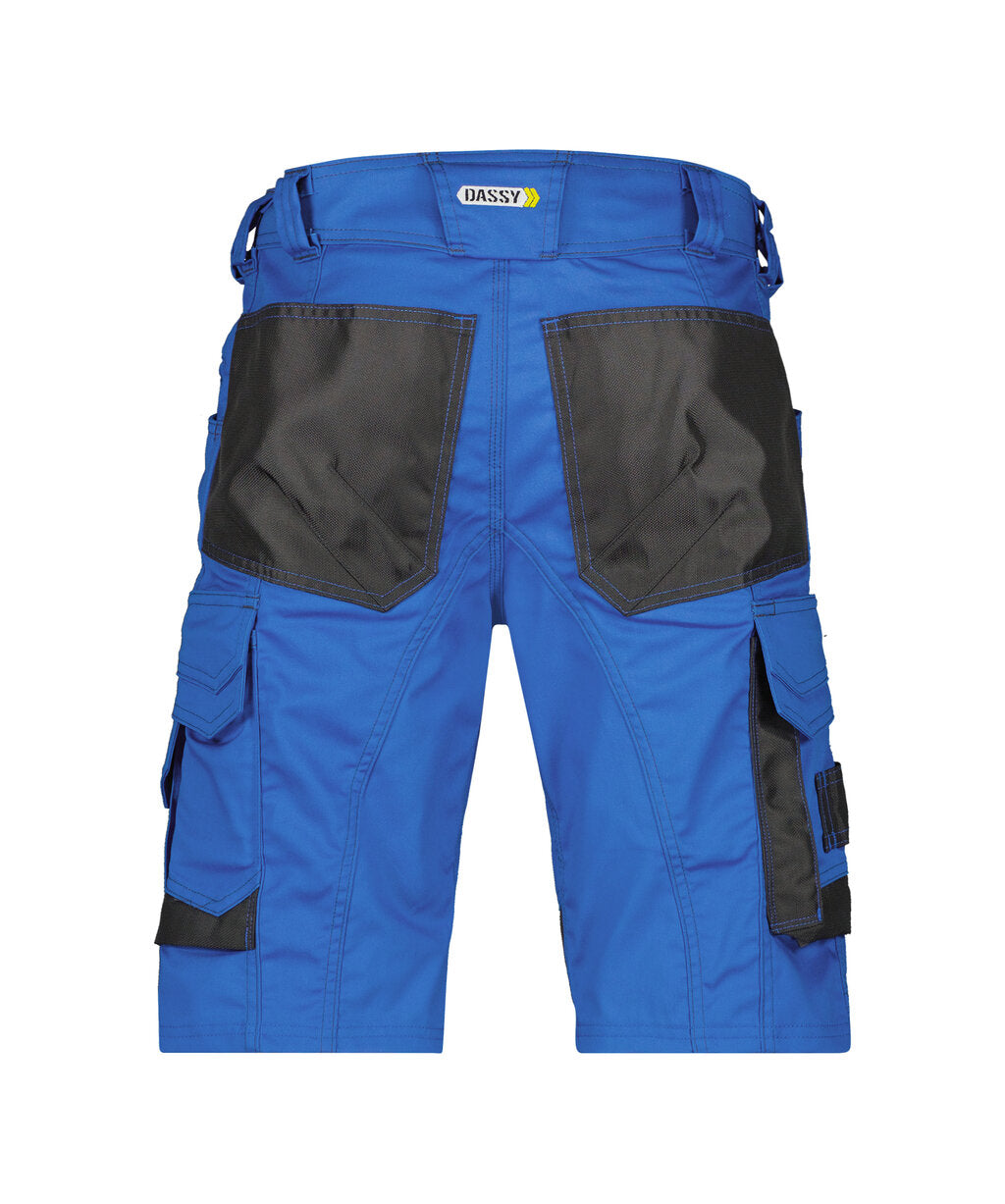Werkshort Cosmic - Azuurblauw/Antracietgrijs