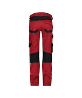 Werkbroek Dynax Next Dames - Rood/Zwart