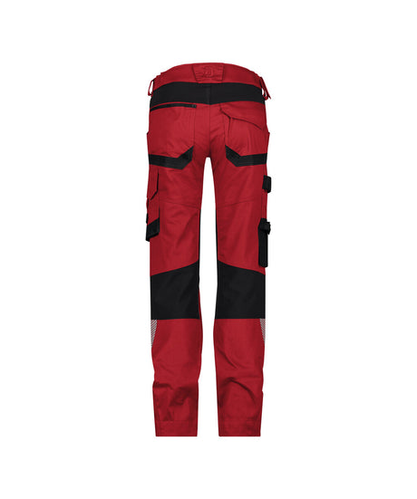 Werkbroek Dynax Next Dames - Rood/Zwart