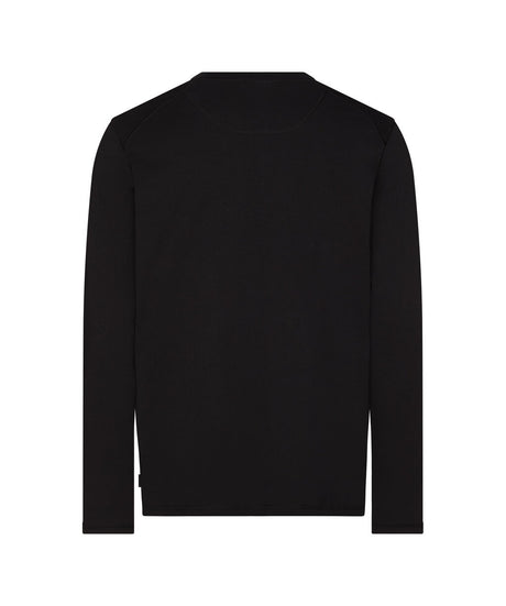 T-shirt met lange mouwen Fund - Zwart