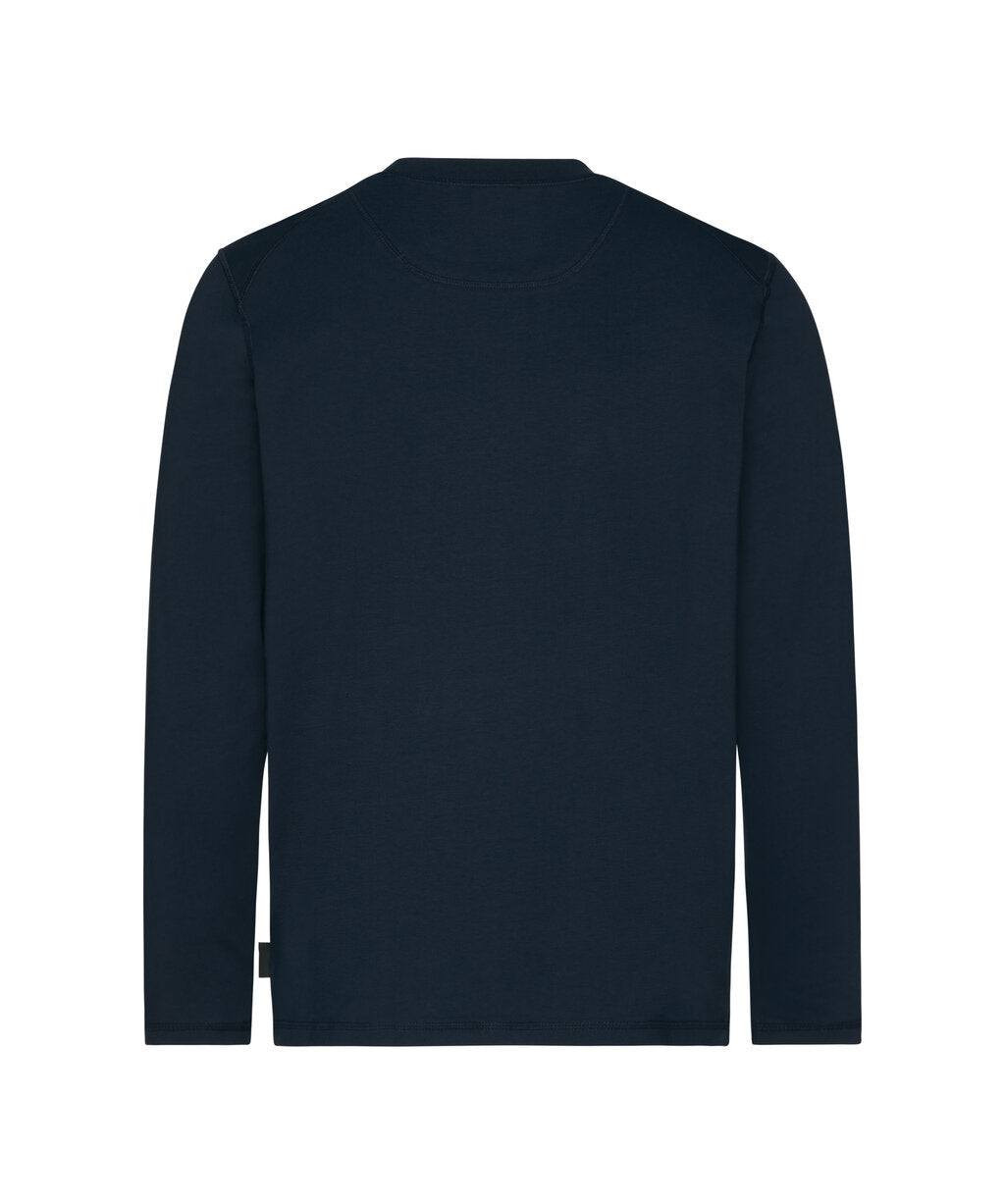 T-shirt met lange mouwen Fund - Nachtblauw