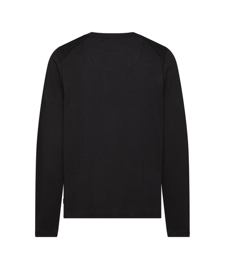 T-shirt Lange Mouwen Fund Dames - Zwart