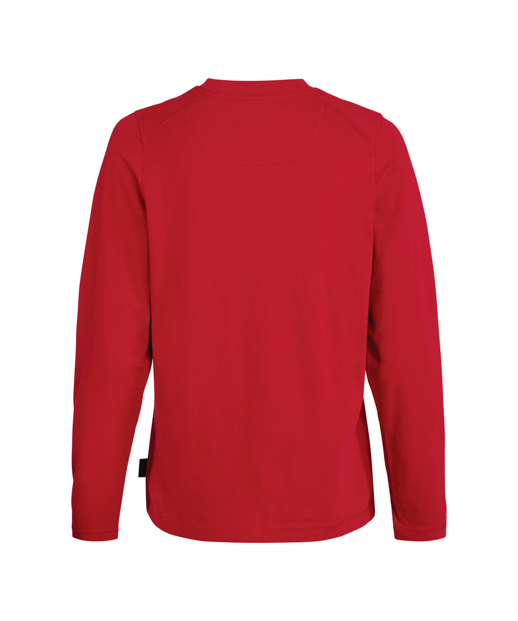 T-shirt Lange Mouwen Fund Dames - Rood