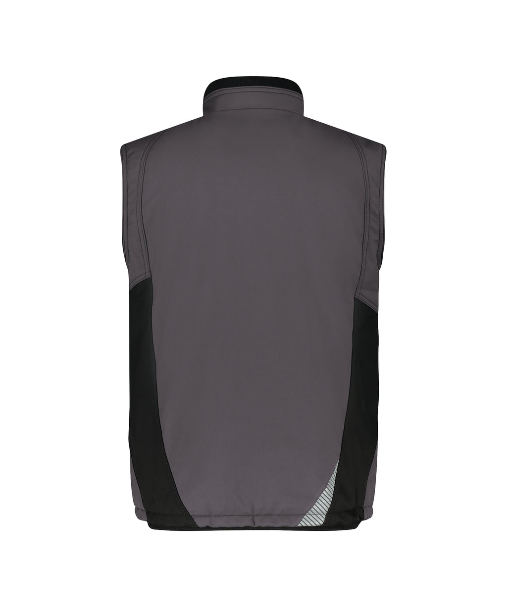 Softshell bodywarmer Fusion Next - Antracietgrijs/Zwart