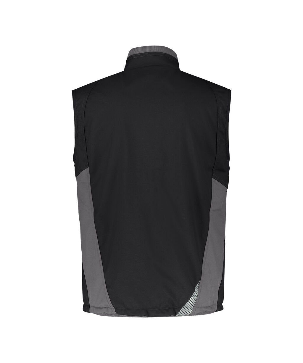Softshell bodywarmer Fusion - Zwart/Antracietgrijs