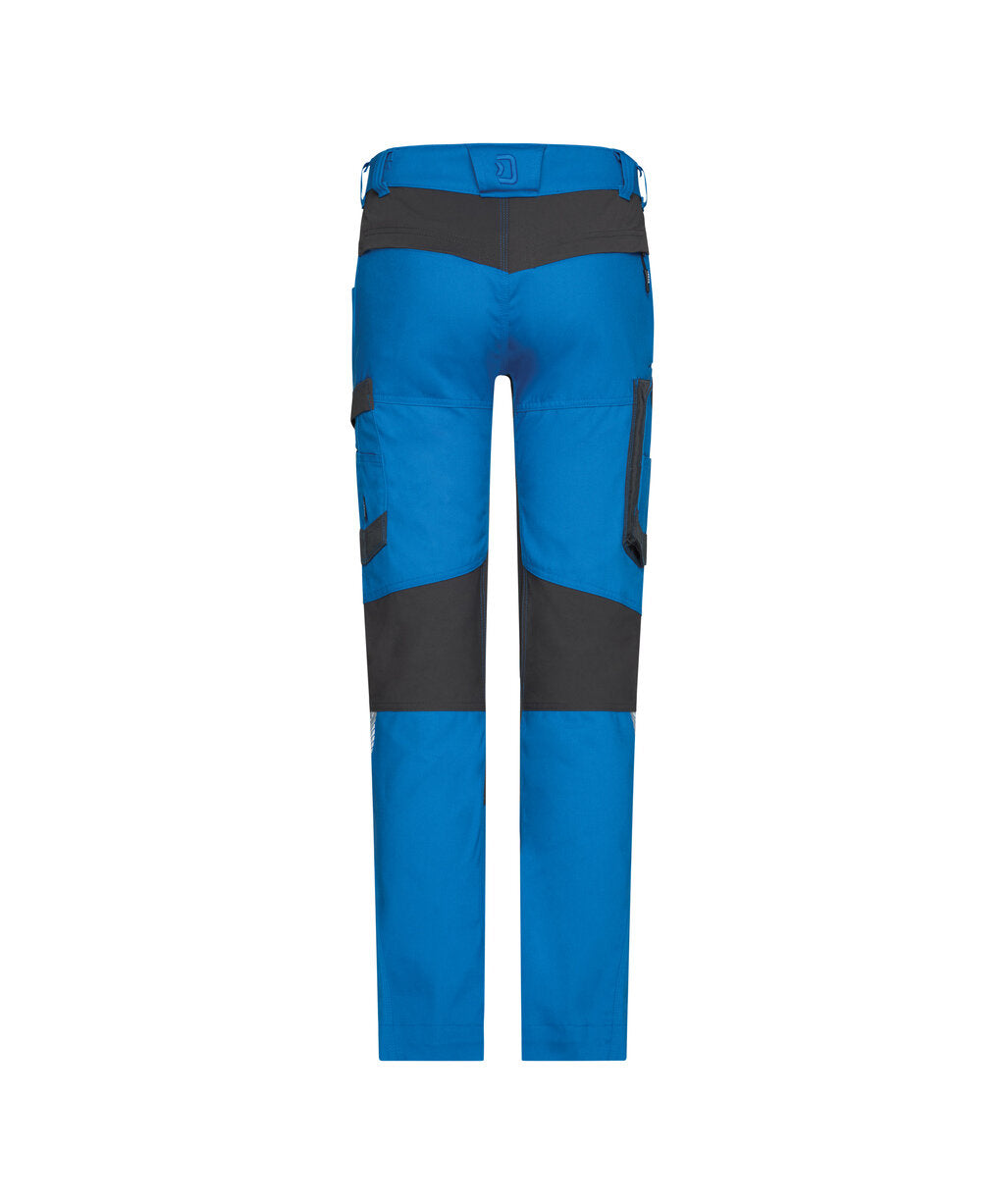 Werkbroek Helix Next - Azuurblauw/Antracietgrijs
