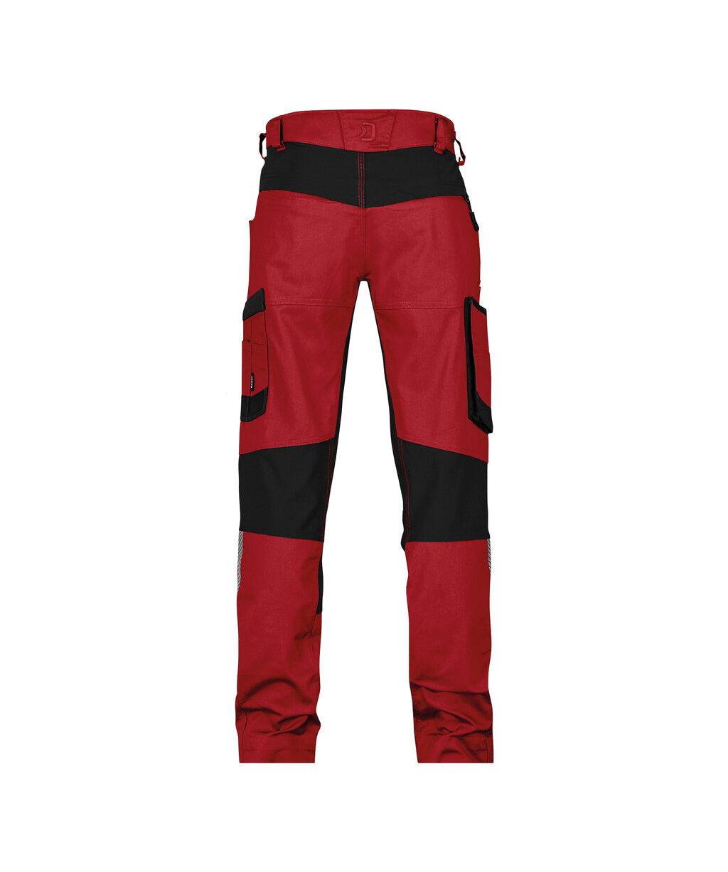 Werkbroek Helix Next - Rood/Zwart