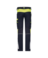 Werkbroek Hong Kong - Nachtblauw/Fluogeel