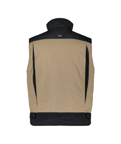 Bodywarmer Hulst - Beige/Zwart