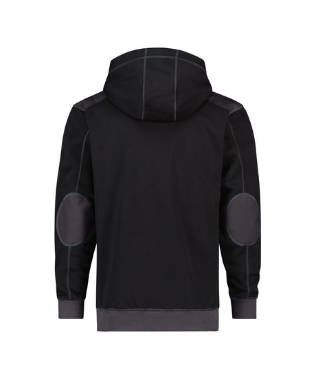 Sweater met Kap Indy - Zwart/Antracietgrijs