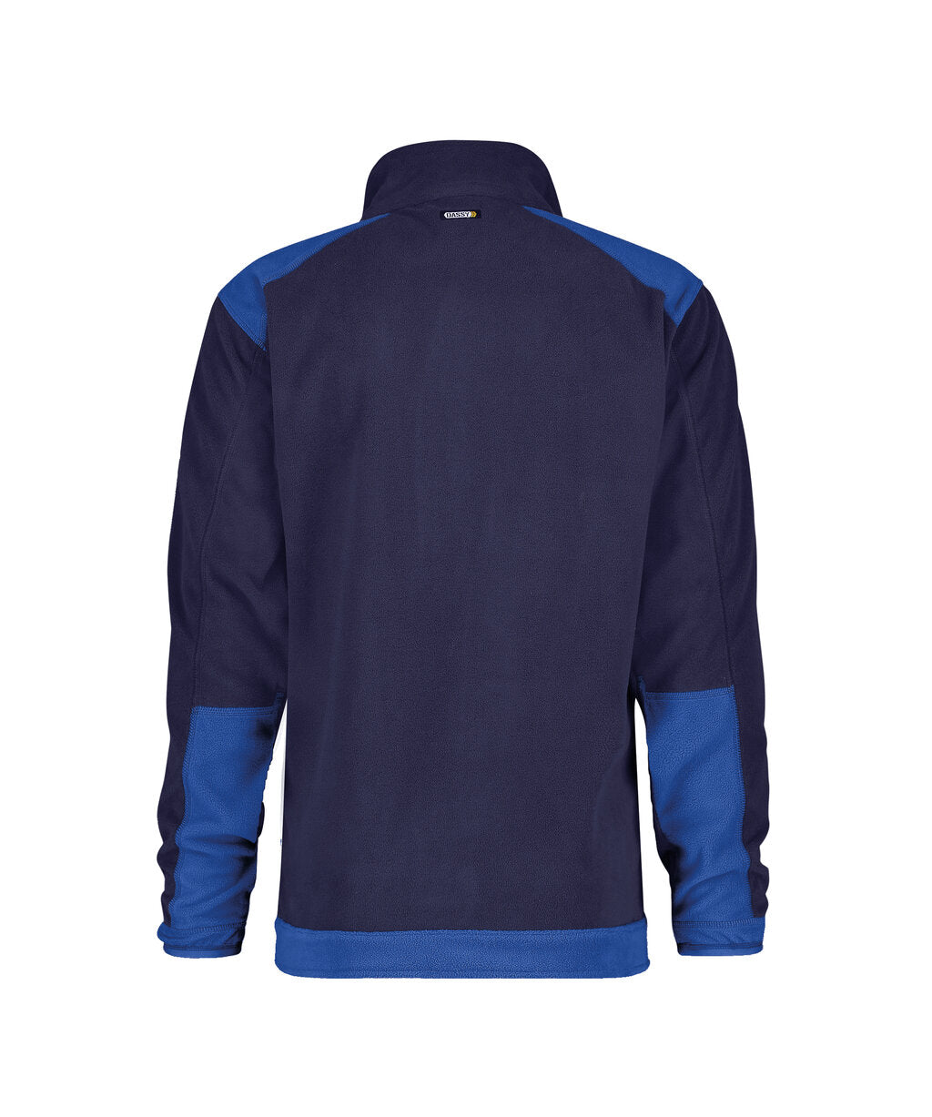 Fleecevest Kazan - Marineblauw/Korenblauw