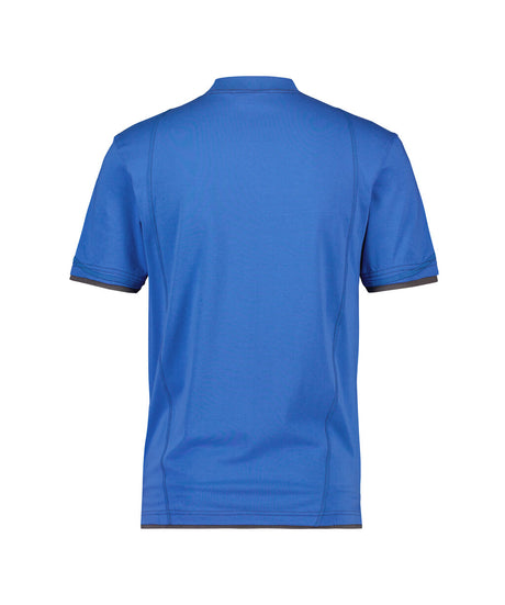 T-shirt Kinetic - Azuurblauw/Antracietgrijs