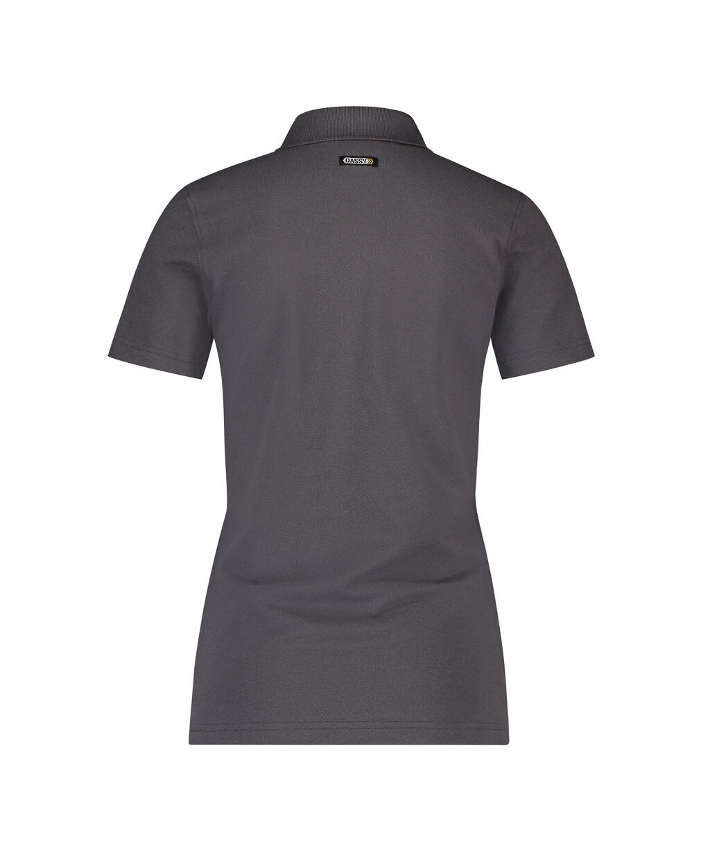 Poloshirt Leon Dames - Cementgrijs