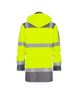 High-Visibility Parka Limasol - Fluogeel/Cementgrijs