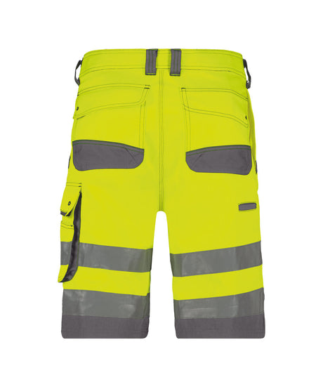 High-Visibility Short Lucca - Fluogeel/Cementgrijs