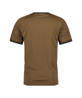 T-Shirt Nexus - Leembruin/Antracietgrijs