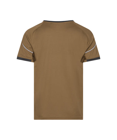 T-shirt Nexus Next - Leembruin/Antracietgrijs