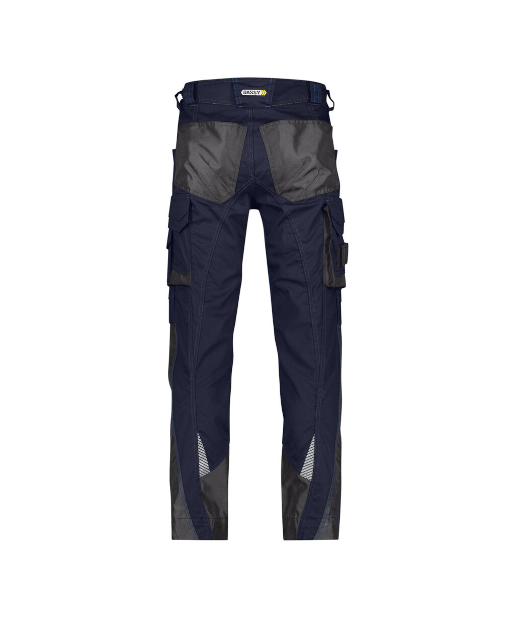 Werkbroek met kniezakken Nova - Nachtblauw/Antracietgrijs