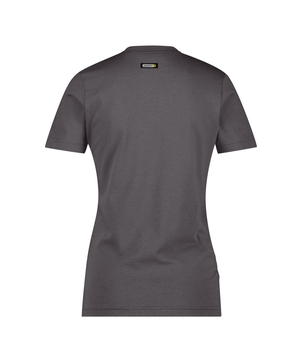 T-shirt Oscar Dames - Cementgrijs