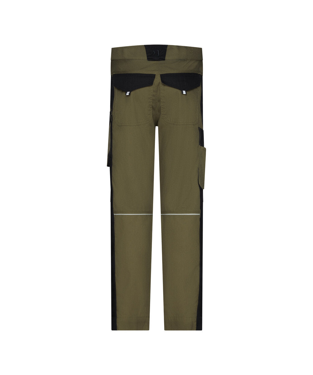Werkbroek Ponti Flex Dames - Kakigroen/Zwart