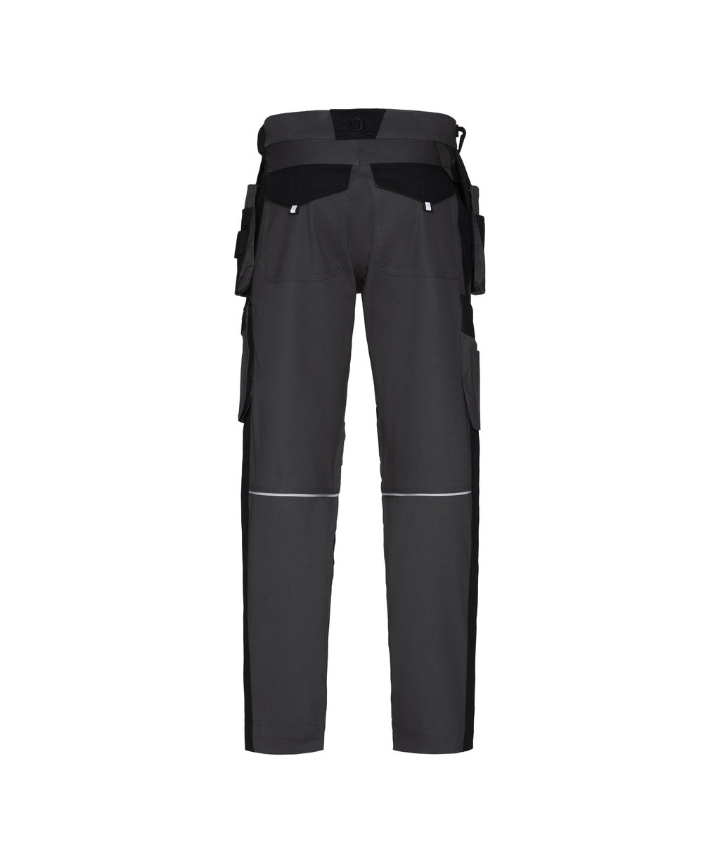 Holsterzakkenbroek Rossi - Antracietgrijs/Zwart