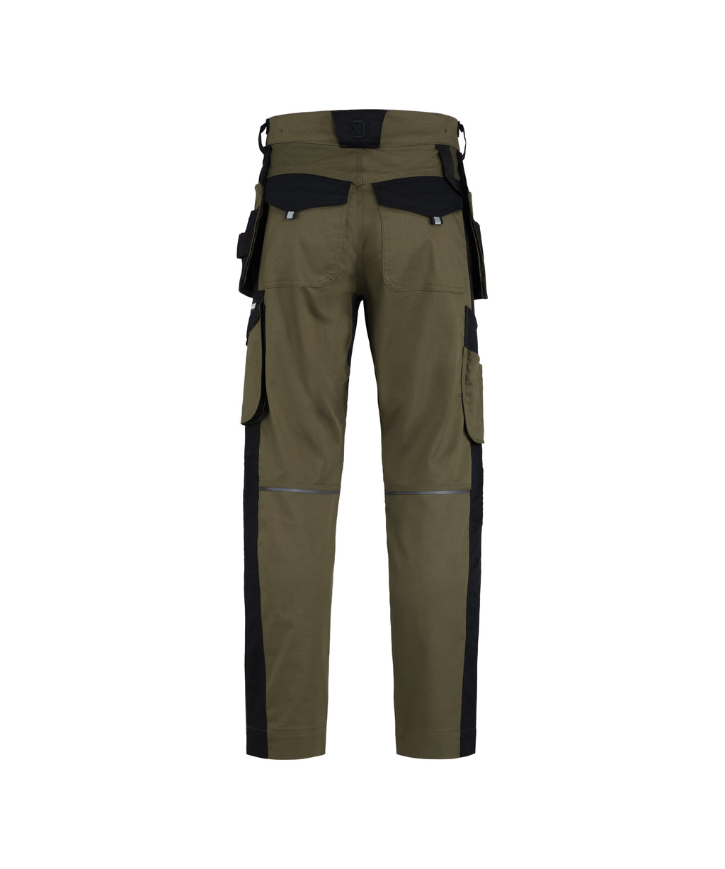 Holsterzakkenbroek Rossi Flex - Kakigroen/Zwart