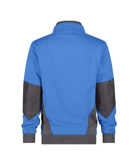 Sweater Stellar - Azuurblauw/Antracietgrijs
