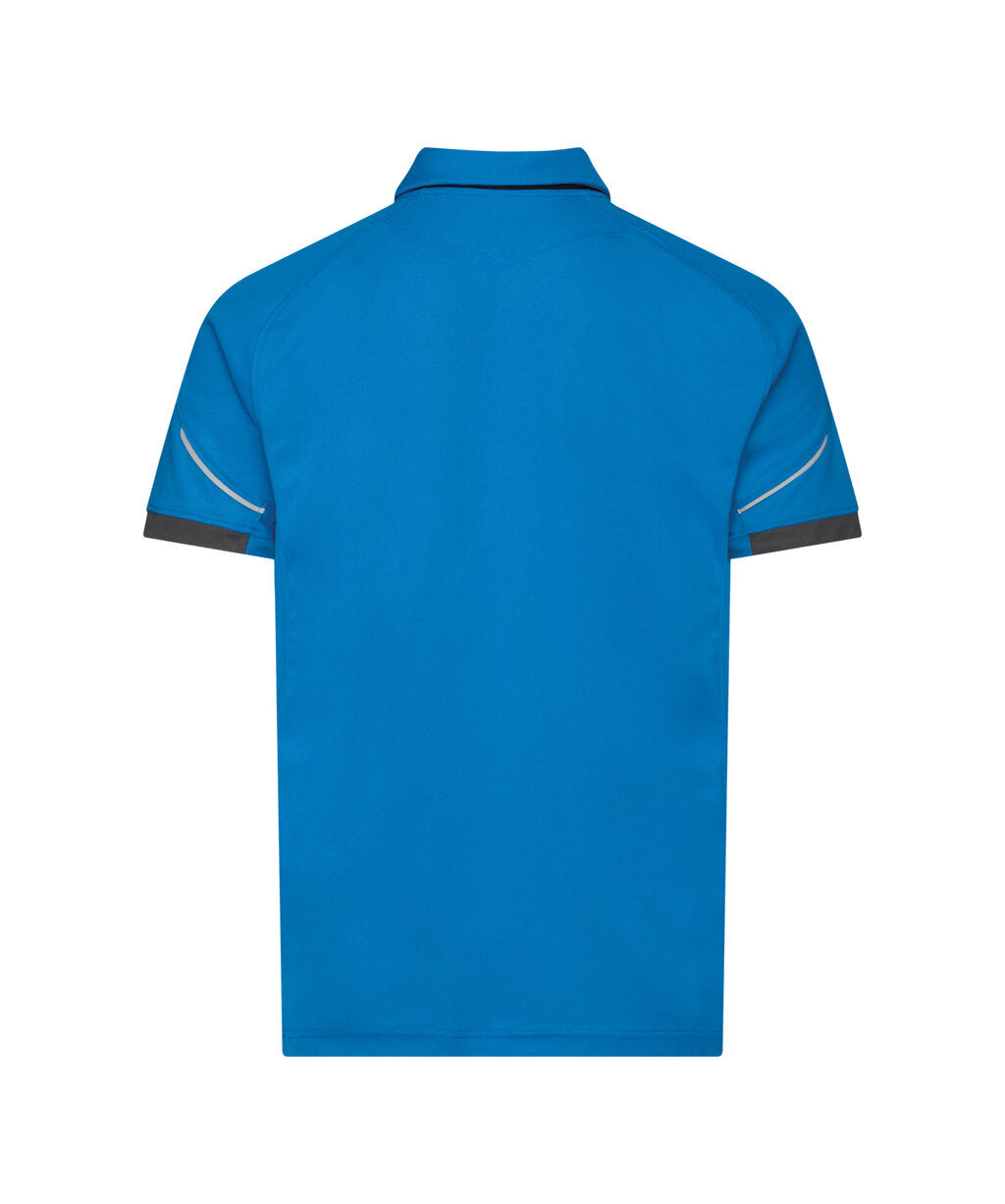 Poloshirt Traxion Next - Azuurblauw/Antracietgrijs