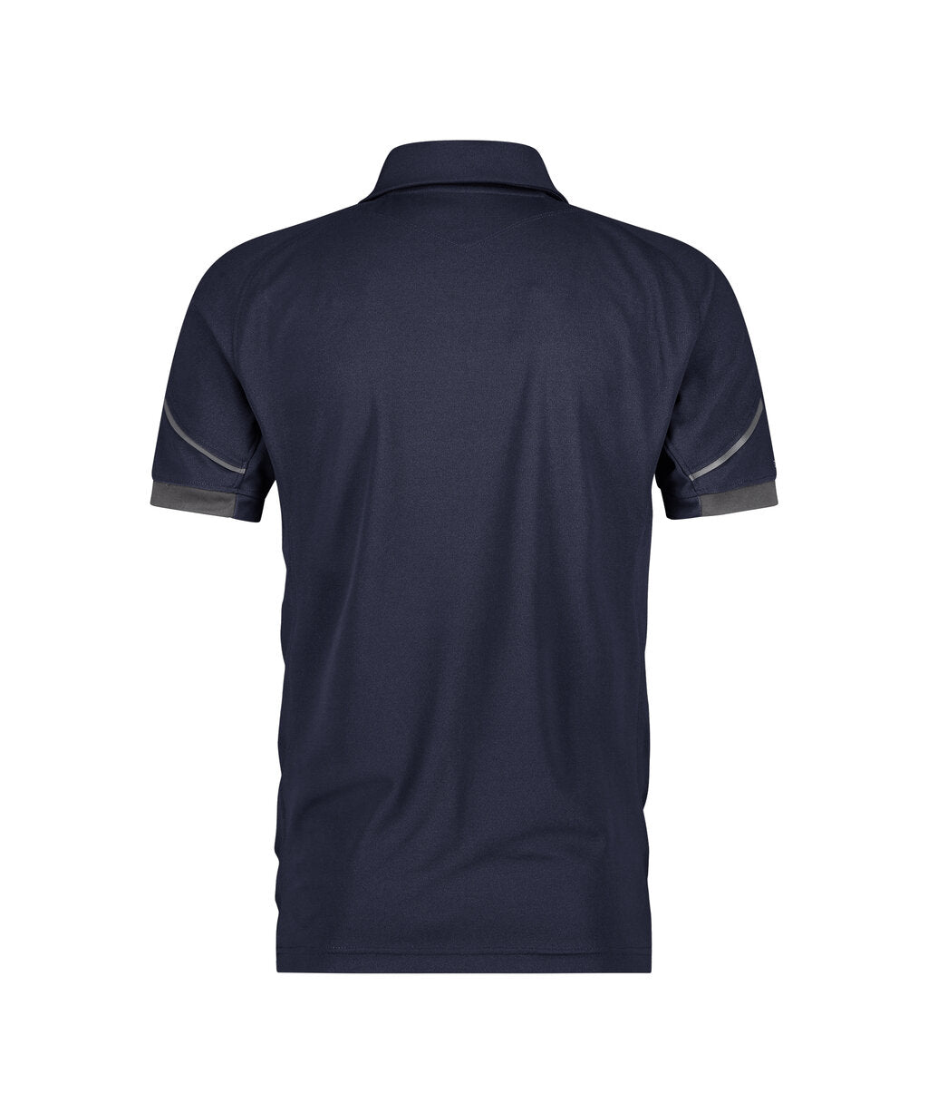 Poloshirt Traxion Next - Nachtblauw/Antracietgrijs