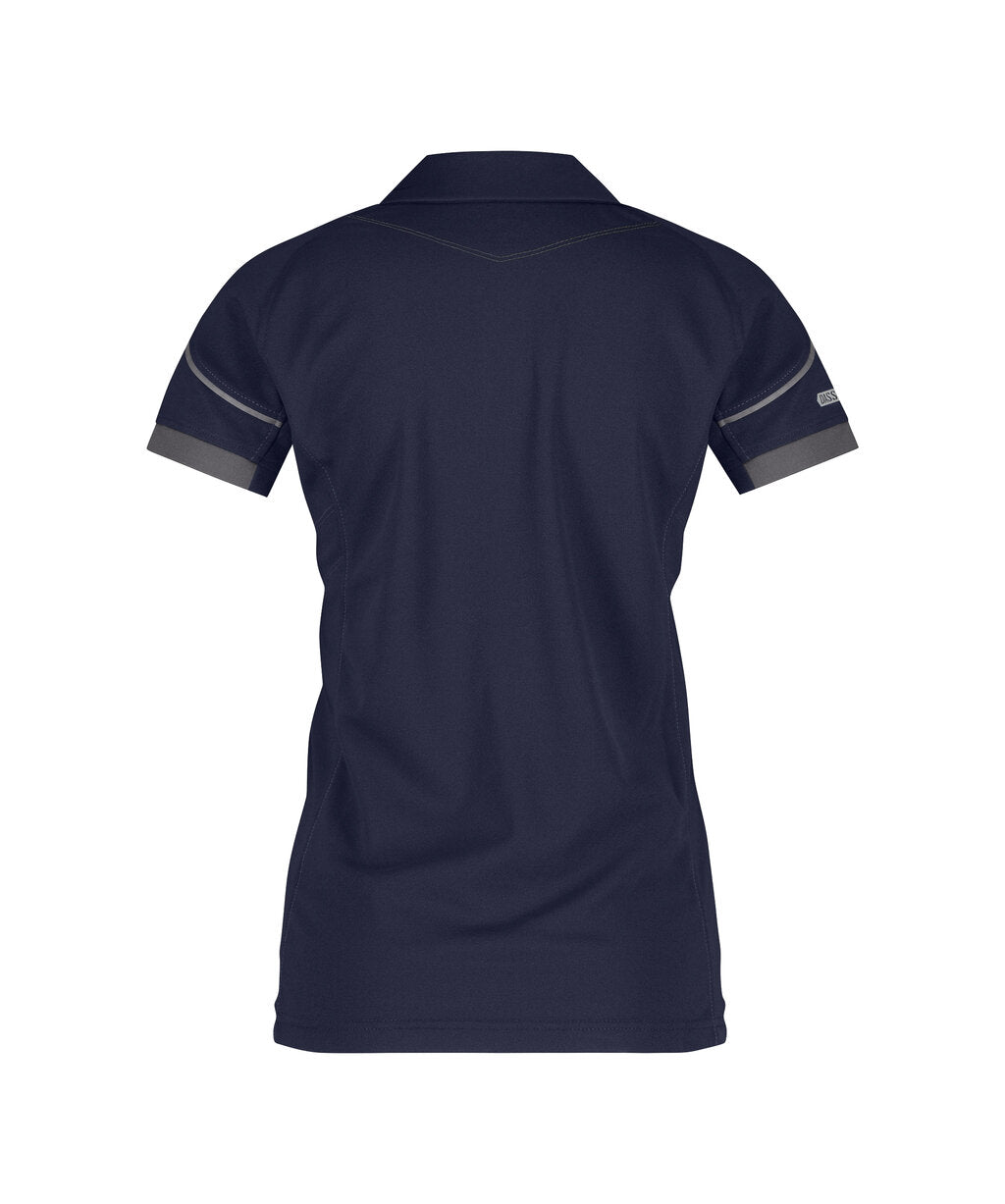 Poloshirt Traxion Dames - Nachtblauw/Antracietgrijs