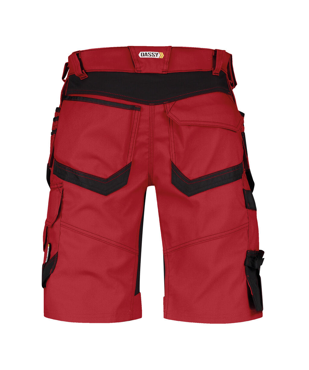 Holsterzakkenshort Trix - Rood/Zwart