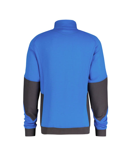 Sweater Velox - Azuurblauw/Antracietgrijs