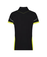 Polo Veracruz Dames - Zwart/Fluogeel