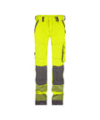 High-Visibility Broek Aruba Dames - Fluogeel/Cementgrijs