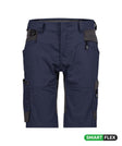 Werkshort Axis Next Dames - Nachtblauw/Antracietgrijs