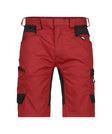 Werkshort Axis - Rood/Zwart