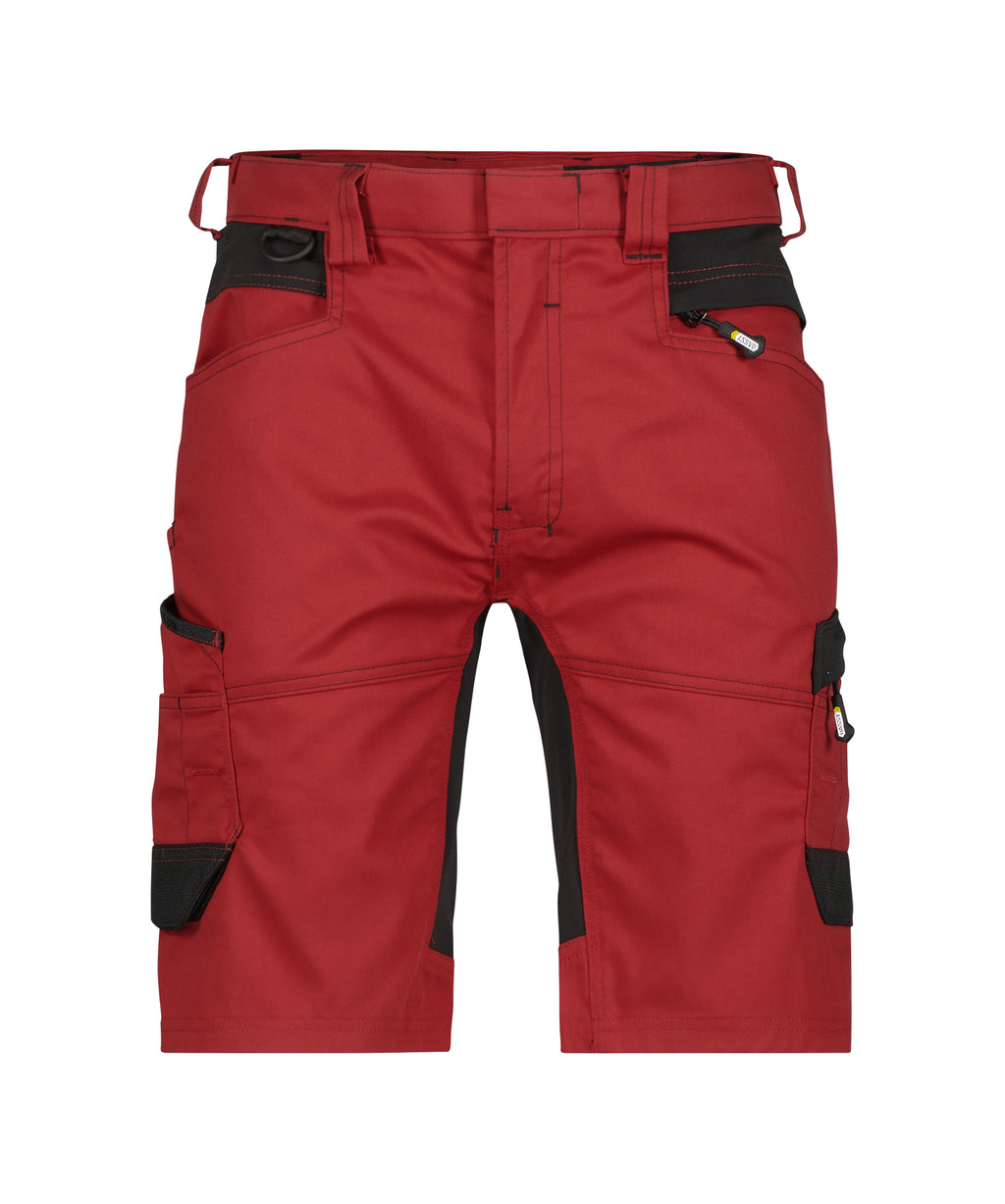 Werkshort Axis - Rood/Zwart