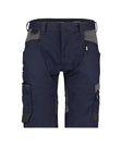 Werkshort Axis Dames - Nachtblauw/Antracietgrijs