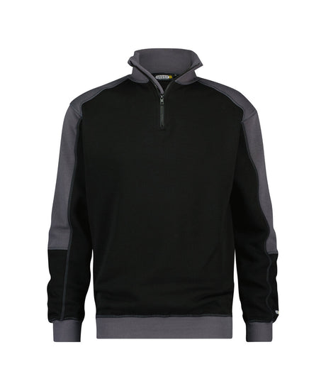 Sweater Basiel - Zwart/Cementgrijs