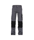 Werkbroek Boston Dames - Cementgrijs/Zwart