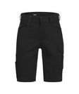 Werkshort Botta Flex Dames - Zwart