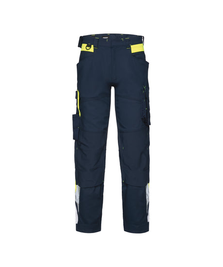 Werkbroek Canton - Nachtblauw/Fluogeel