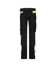 Werkbroek Canton Dames - Zwart/Fluogeel