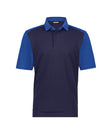 Poloshirt Cesar - Marineblauw/Korenblauw