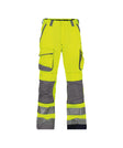 High-Visibility Broek Chicago - Fluogeel/Cementgrijs