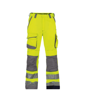High-Visibility Broek Chicago - Fluogeel/Cementgrijs