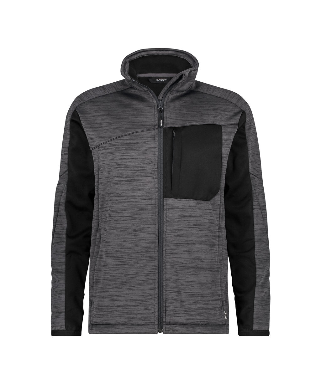 Midlayervest Convex Next - Antracietgrijs/Zwart